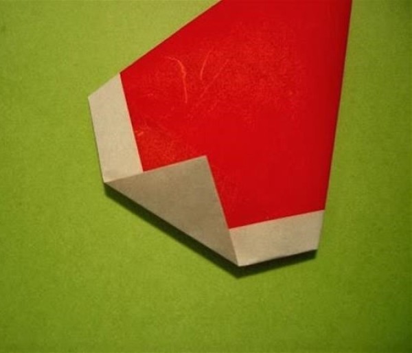 Santa Claus origami tutorial