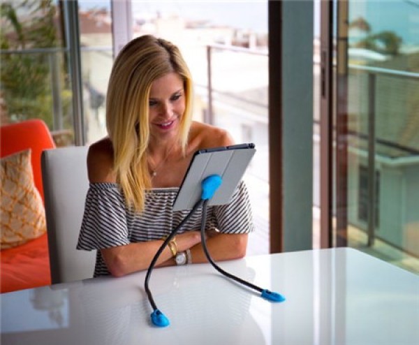 Universal two-legged tablet stand