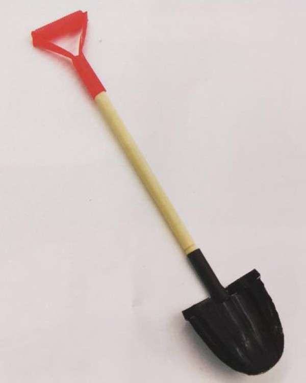 Make a small shovel with a straw DIY tutorial for primary school students