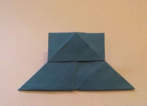 Origami of an ax Origami tutorial for children