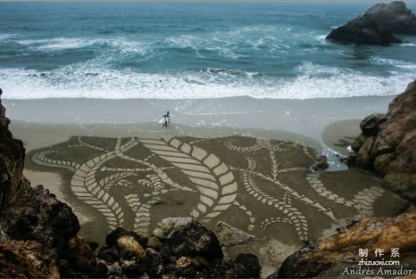 Amazing sand art