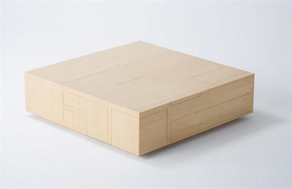 Concealed coffee table, simple but not simple