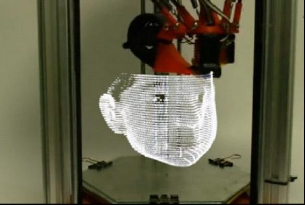 Light and shadow 3D printing technology