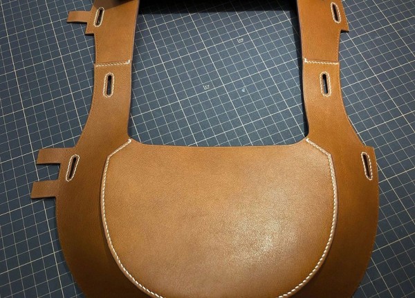 LOEWE Gate handbag, a light explanation of the production process