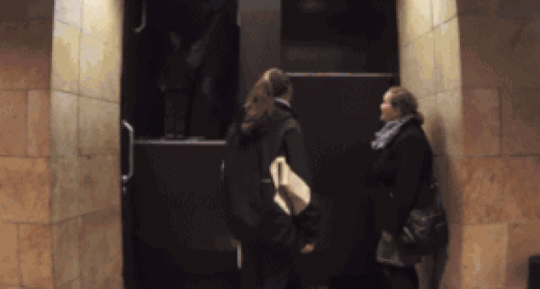 An elevator that doesn’t require waiting