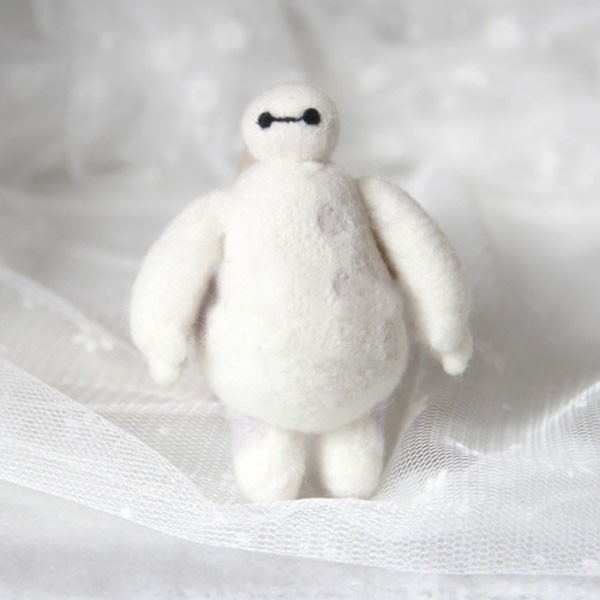 Appreciation of handmade DIY products of Dabai wool felt, the world’s most adorable god