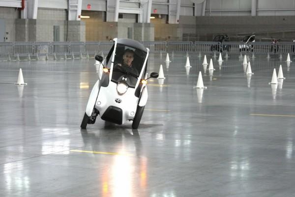 Toyota i-Road electric three-wheeler