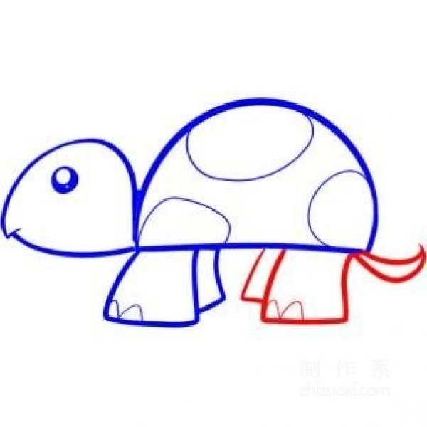 Learn to draw simple strokes, little turtle