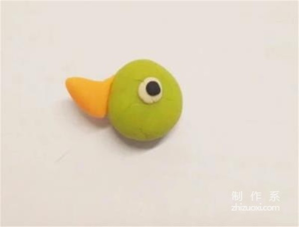 Handmade cute little ducks from polymer clay, handmade methods for children using polymer clay