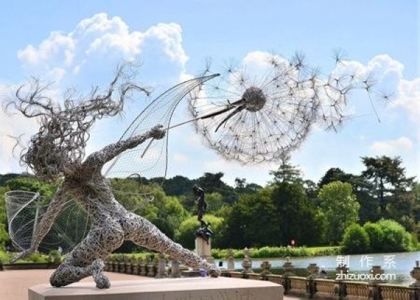 Exquisite wire art sculptures