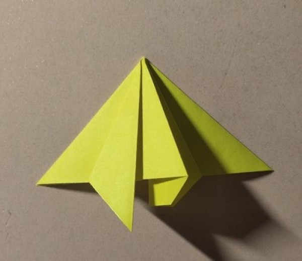 Creative Origami Tutorial: Folding Diagram of Triangular Bookmark