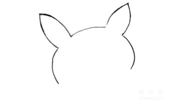 Learn to draw simple strokes, super cute Pikachu