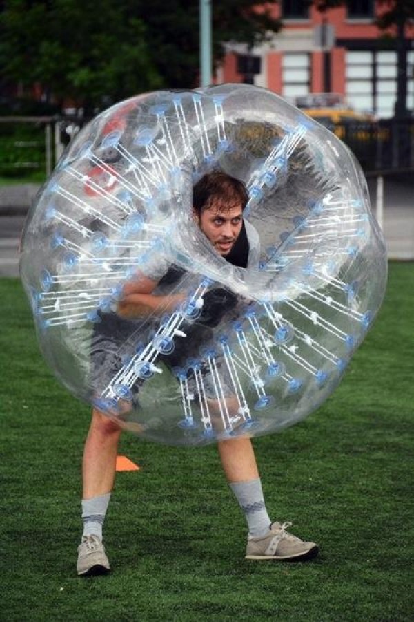 Novel and fun bubble football