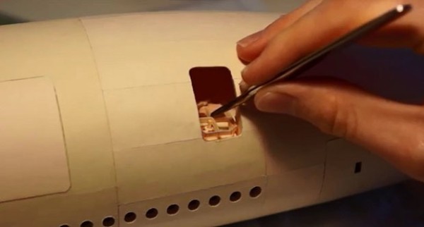 Boeing 777 paper model took British experts 7 years to build