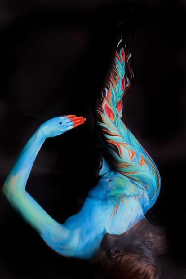 Beautiful body painting art