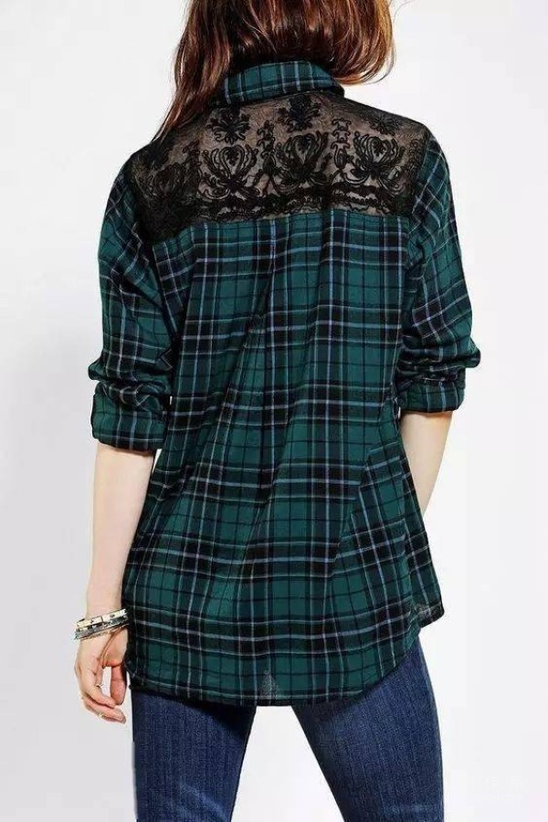 How to wear a plaid shirt, can you wear it too?