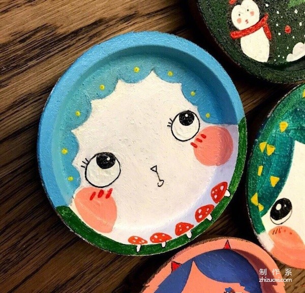  Creative painted plates