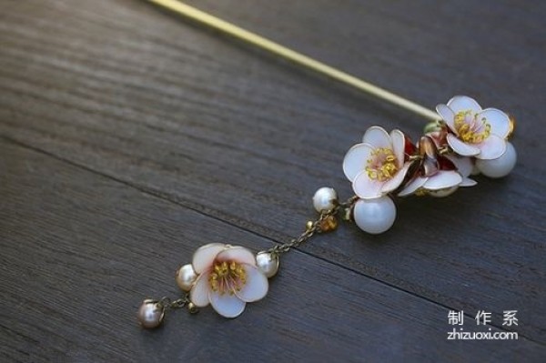 Exquisite dreamy flower hairpin