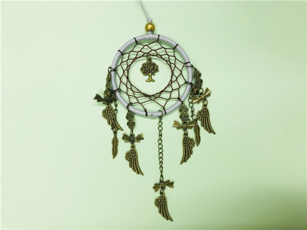 Childrens parent-child handmade DIY paradise creative knitting works--Dream Catcher