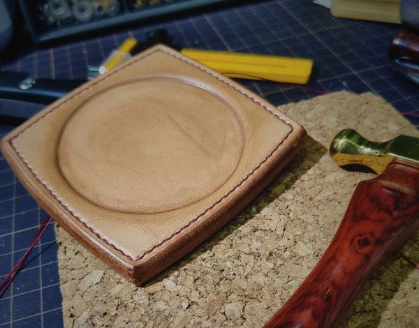 Make coasters and practice drumming