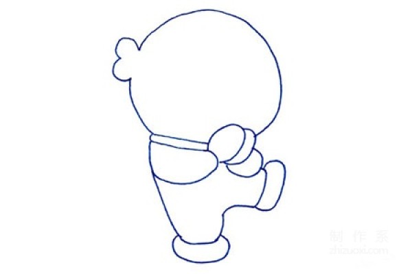 Learn to draw simple drawings, Doraemon