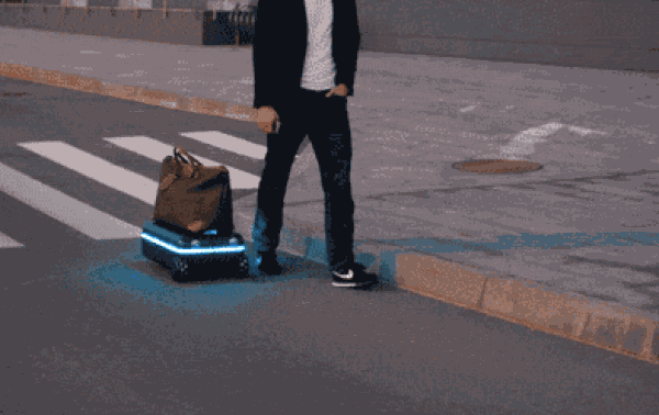 ravelmate automatically follows smart luggage