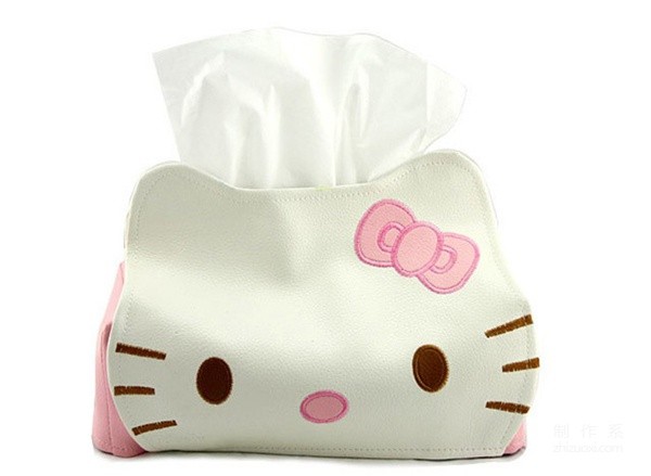 HelloKitty creative leather tissue tube