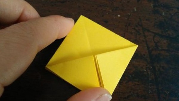 Childrens manual origami tutorial teaches you how to fold rockets