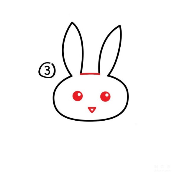 Learn to draw simple drawings, cartoon rabbits