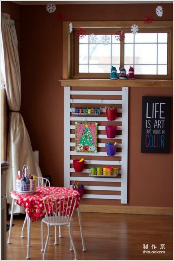 Repurposing waste: creative transformation of old cribs