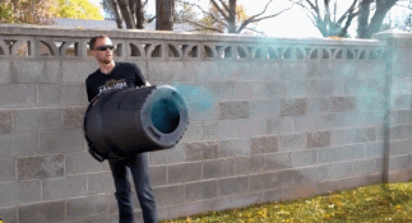 The air cannon that Germany used to masturbate turned out to be a very good toy