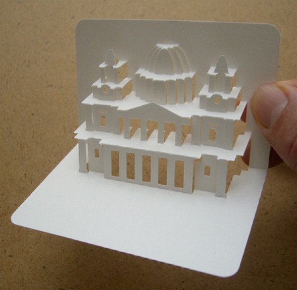 Creative 3D business cards