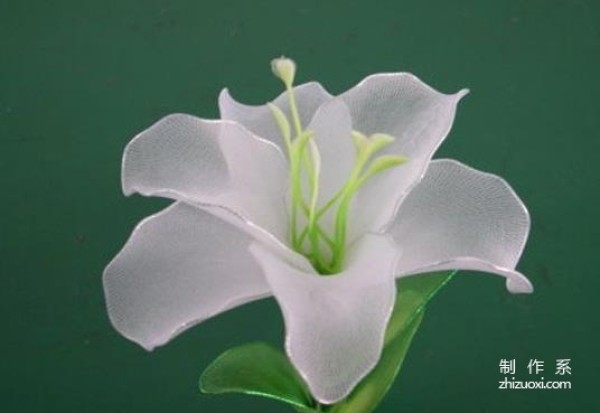 Pictures of handmade lily screen flowers