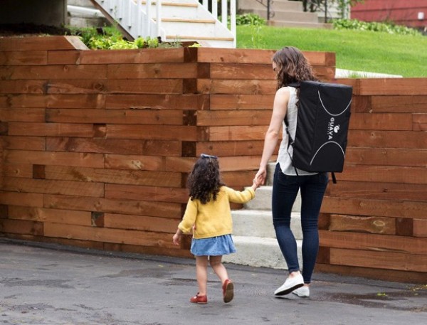 Portable folding crib