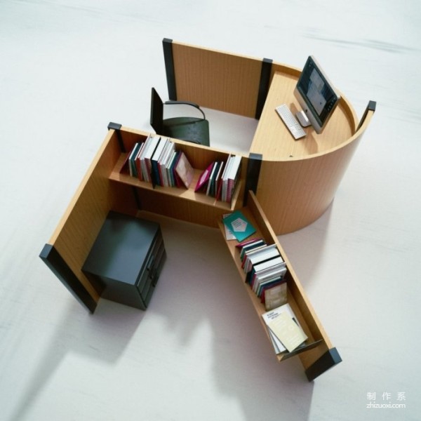 26 creative desk designs with deformation of English letters