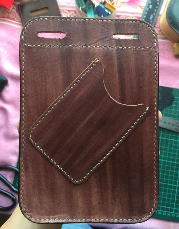 Detailed tutorial on men’s belt buckle bag, relatively simple