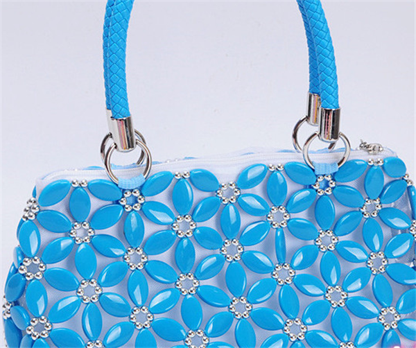 Beaded DIY handmade high-end and elegant handbag