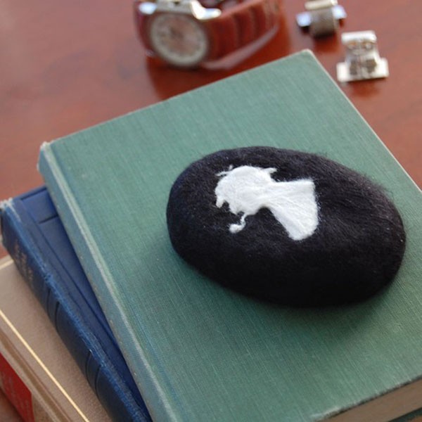 Wool felt handmade DIY production of authentic and fake handmade soap