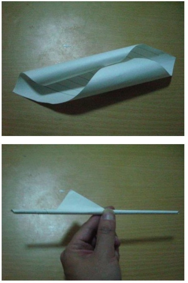 Origami tutorial for childrens toy gun