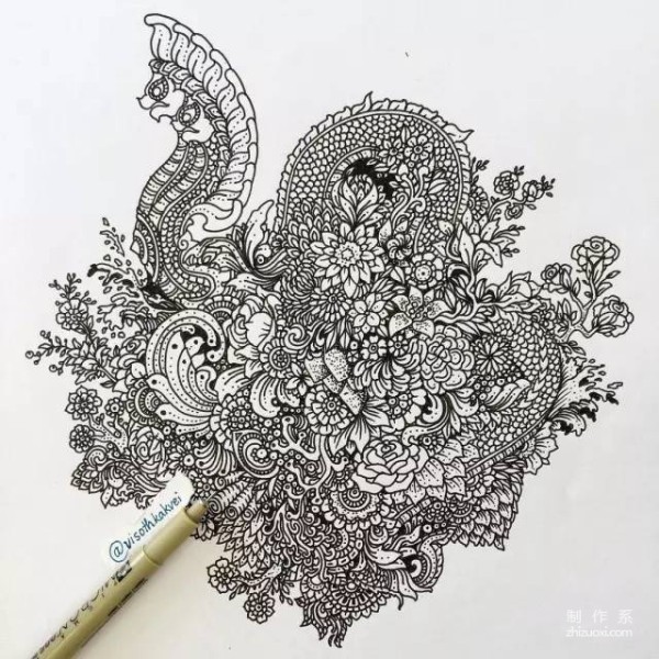 Magic doodles of Cambodian illustrators