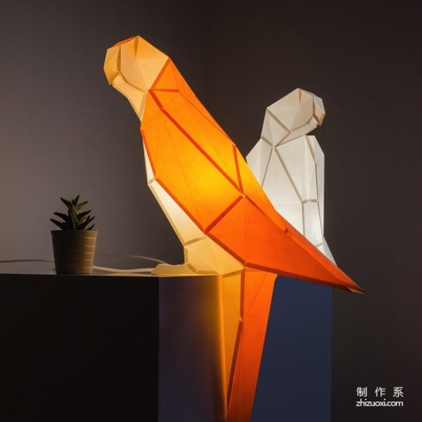 Creative DIY Origami Animal Lamp