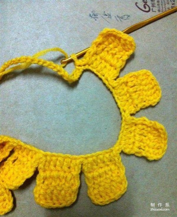 Hand-crochet a beautiful flower to add a unique style to your life.