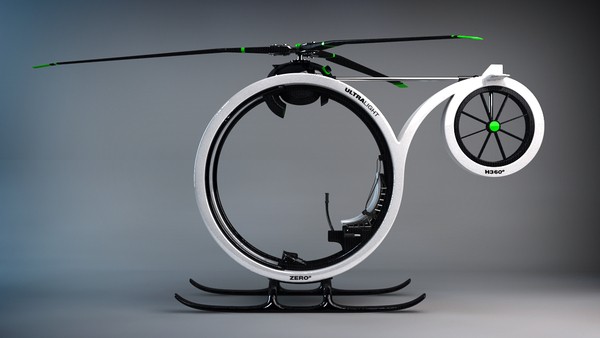 Super cool 0℃ concept helicopter