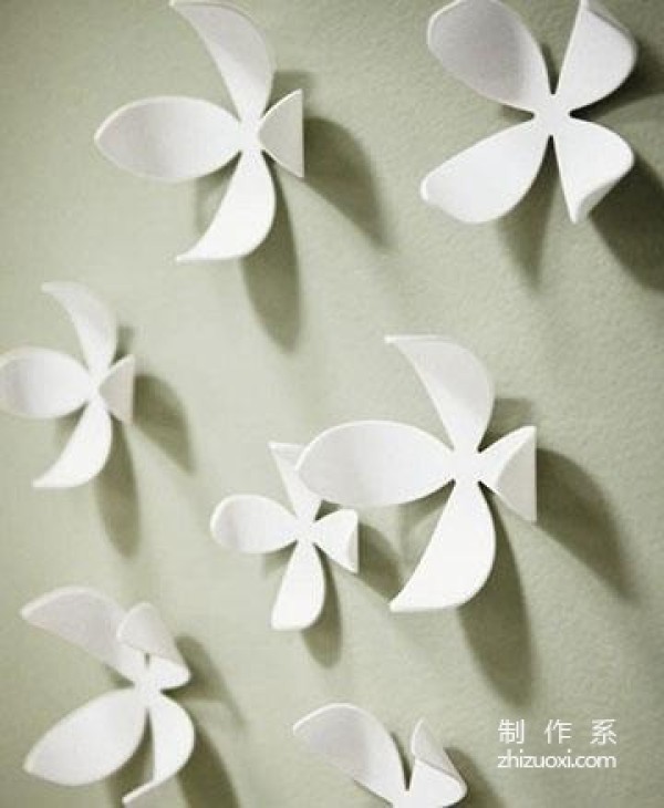 A large number of three-dimensional paper flower making tutorials