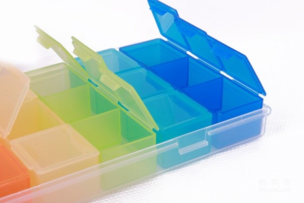 Colorful home storage boxes