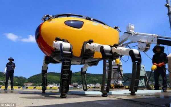 South Korea develops crab robot that can survey deep water environments