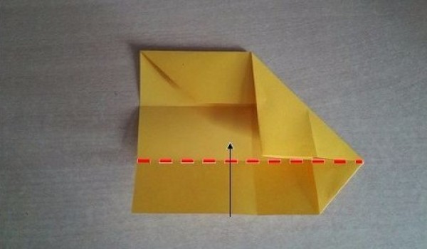 How to fold a colored cube