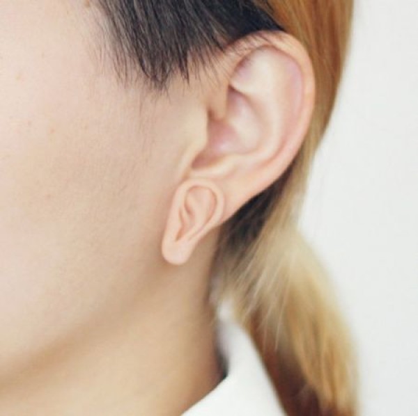 Ear shaped ear acupuncture