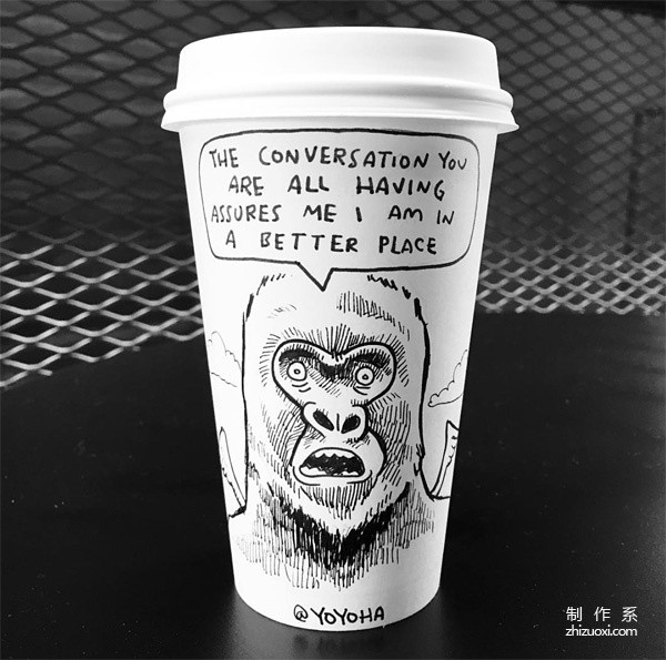 When an illustrator meets coffee!