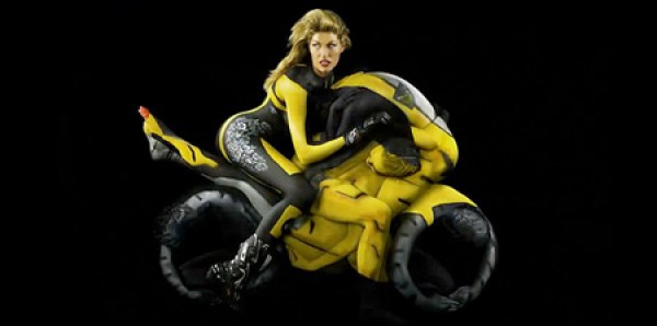 motorcycle body painting